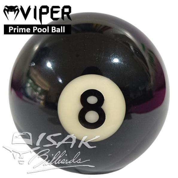 Bola Viper Prime Pool Ball Eceran Nomor 8 - 2.1/4" - Billiard Ball Biliar Pool Besar Bilyar