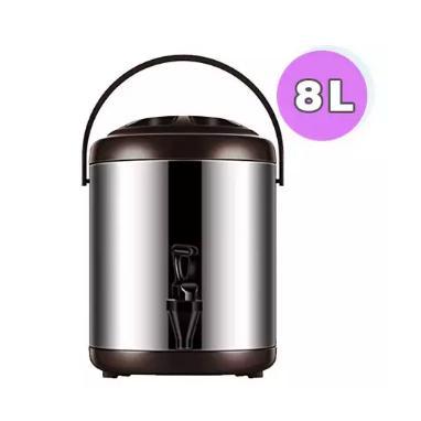 Water Jug Milk Tea Bucket stainless steel 8L - Drink Jar