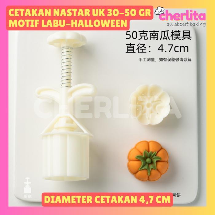 Cetakan Nastar Labu Halloween Pumpkin Pie Kue Kering Nanas Lucu Baking Mold