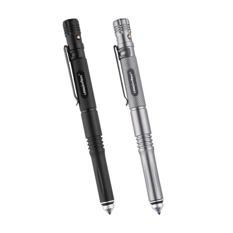 LED Lighting Tactical Pen Tungsten Steel Glass Breaker Defense Tactical Survival Pens Multifunction 