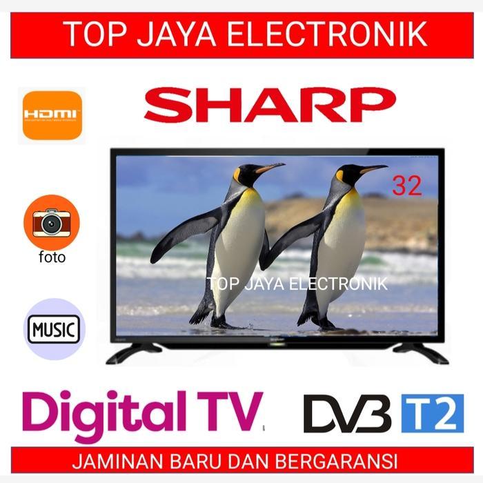 TV DIGITAL SHARP 32 INCH/DIGITAL TV 32 INCH SHARP/SHARP DIGITAL TV 32 INCH - DUS dari Pabrik, Tanpa 