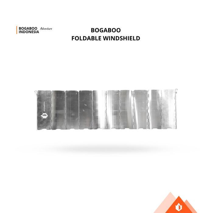 Eiger - Foldable Windshield - Pelindung Kompor Camping - Penahan Angin Kompor Outdoor - Alat Anti