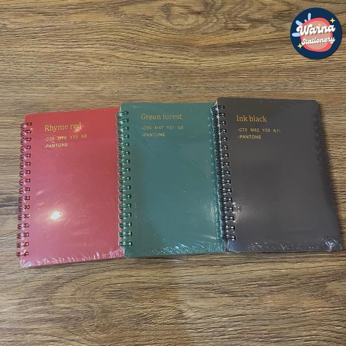 BUKU SPIRAL/NOTEBOOK POCKET A6 WENGU PPXQ023-2