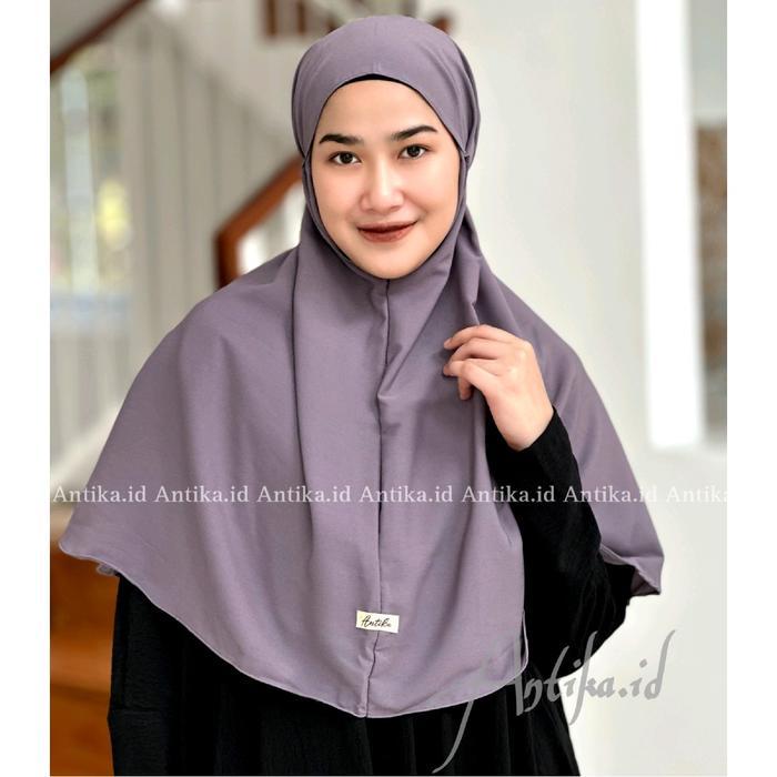 terlaris Bergo Tali size L panjang depan 70 cm panjang belakang 95 cm wolfis premium jilbab bergo