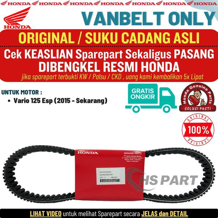 Vanbelt Vario 125 Original Asli , Vanbelt Vario 150 LED Original , Vanbelt Vario 125 LED Original