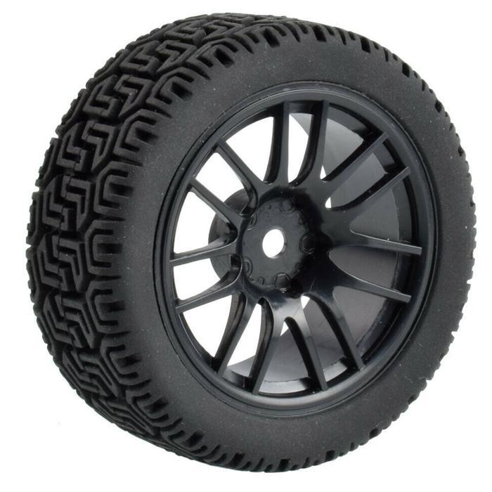 1PCS VELG + BAN ON ROAD RALLY RC 1/10 ZD WLTOYS 144001 HSP REMO VORTEX