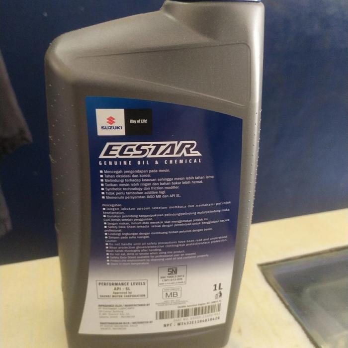 Suzuki Genuine Oil Ecstar Oli Suzuki Ecstar Matic 1 Lt Populer