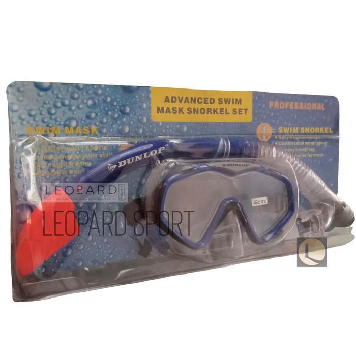 Mask Snorkel Set Dunlop/ Snorkeling Set / Masker Snorkel Dunlop