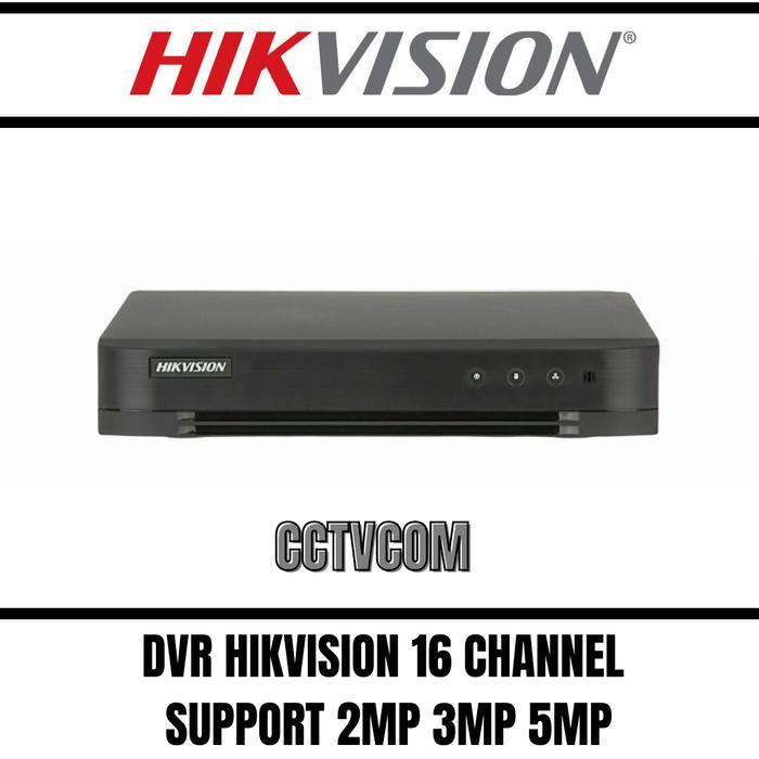 Dvr 16 Channel Hikvision Support Camera 1Mp 2Mp 4Mp 5Mp