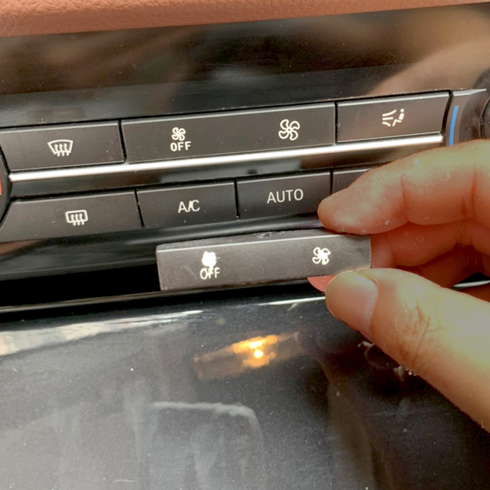 For BMW F07 F10 F18 F01 F02 F06 5 series 6 series 7 series Control Switch Fan Button Cap Air