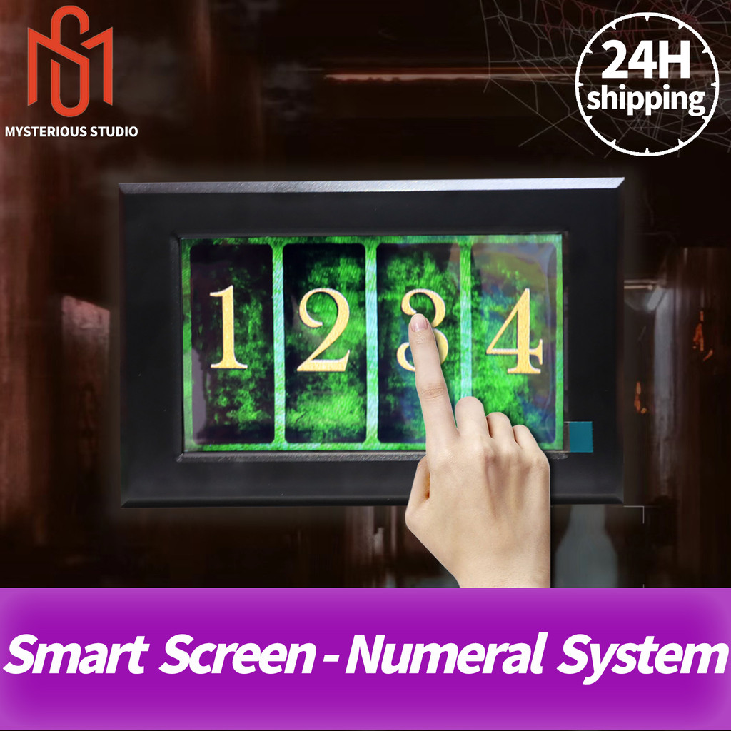 Mystery Studio Escape Room Game Mechanism Props Electronic Puzzle Superb 1987 GY Smart Screen
