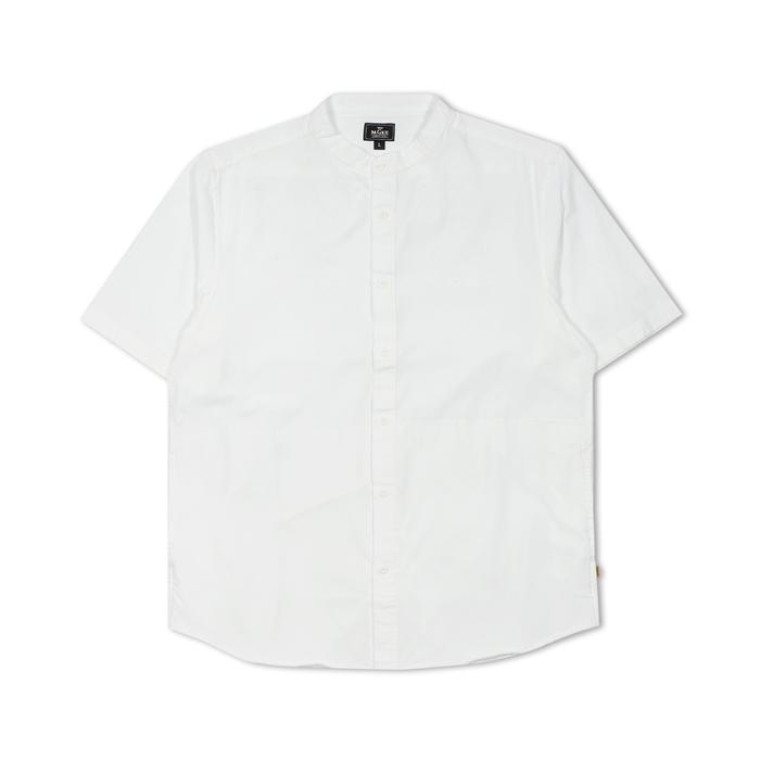 M.GEE KEMEJA KOKO PUTIH MGEE BAJU KOKO TERBARU ALFERO C080