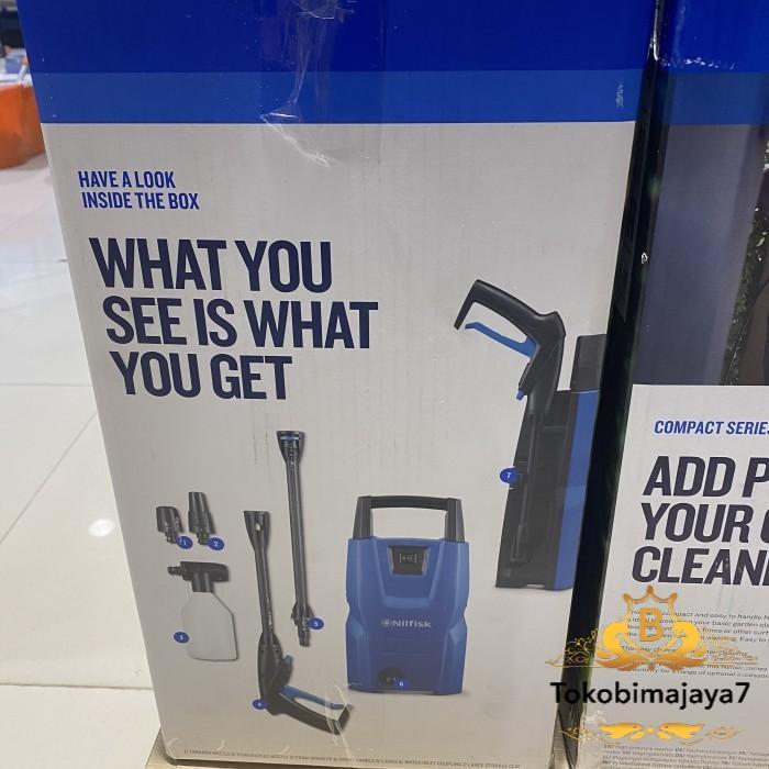 NILFISK HIGH PRESSURE CLEANER C105.7-6 / MESIN CUCI MOTOR & MOBIL JET