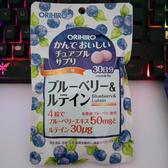 Orihiro Blueberry Lutein Original Japan