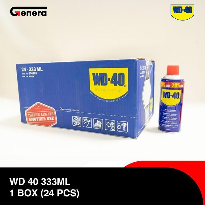 WD40 / WD 40 PELUMAS ANTI KARAT 333 ML 1 DUS (24 KALENG)