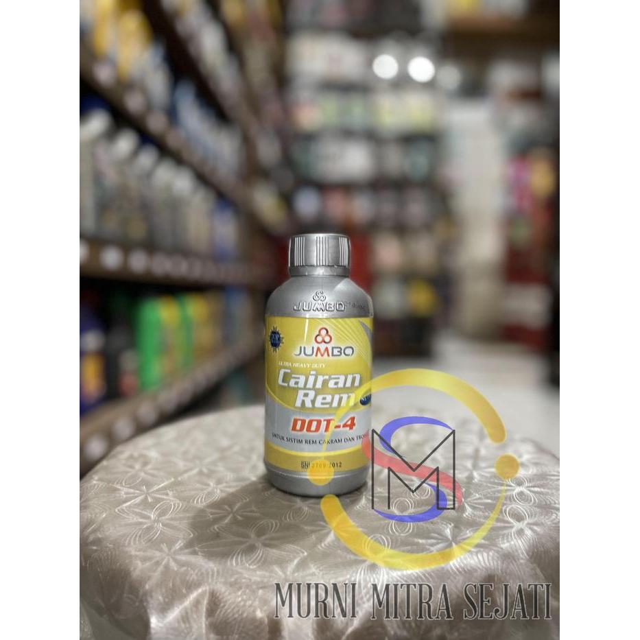 JUMBO MINYAK REM DOT-4 DOT4 CAIRAN BRAKE FLUID HEAVY DUTY 300 ML