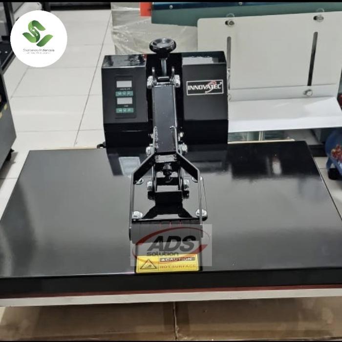 Mesin Sablon Baju Kaos Jersi 40x60 Hitam Innovatec Digital Heat Press