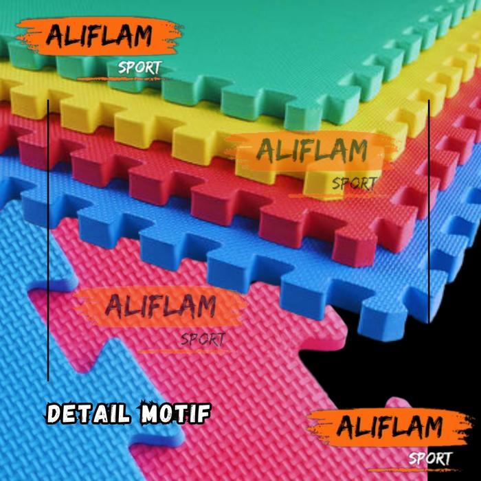 Promo Matras Puzzle Ukuran Besar 1 Meter Matras Silat Taekwondo Karate Muaythai Matras Beladiri