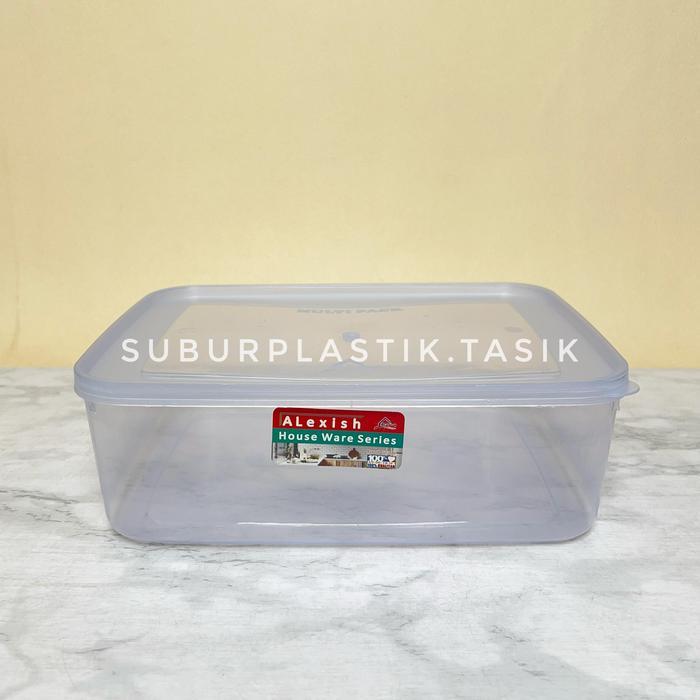 [6 PCS] TOPLES DIANA MULTIPACK PLASTIK 2000 & 3500 ML WADAH DONAT MAKANAN BENING FOOD CONTAINER