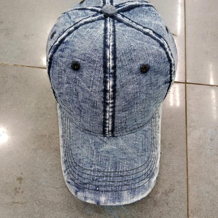 Topi Baseball/Topi Polos/Baseball denim/Topi Trend kekinian pria wanita/Topi baseball Wanita