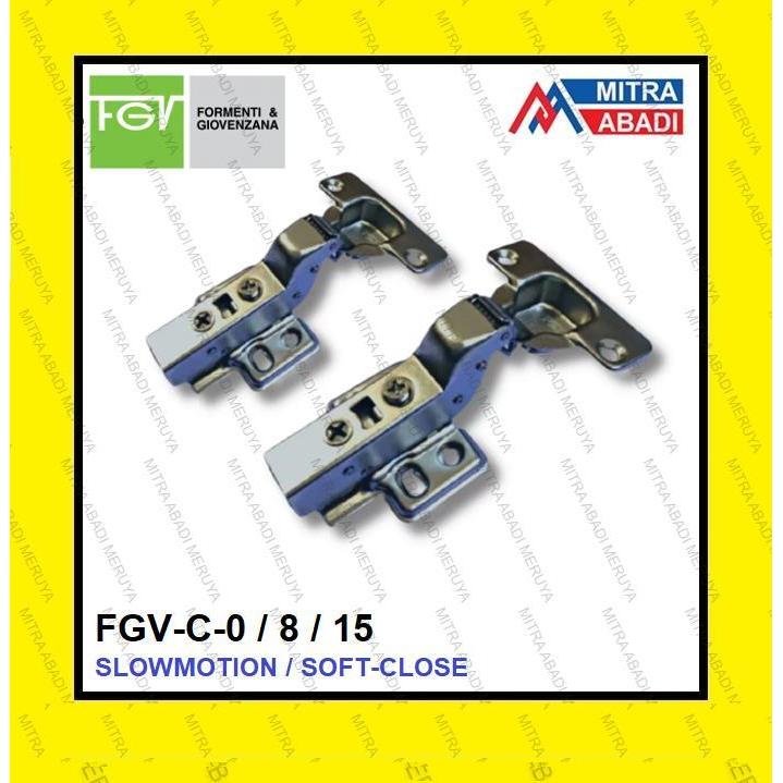 Engsel Sendok FGV Slowmotion Lurus Engsel lemari FGV Soft Siap Kirim