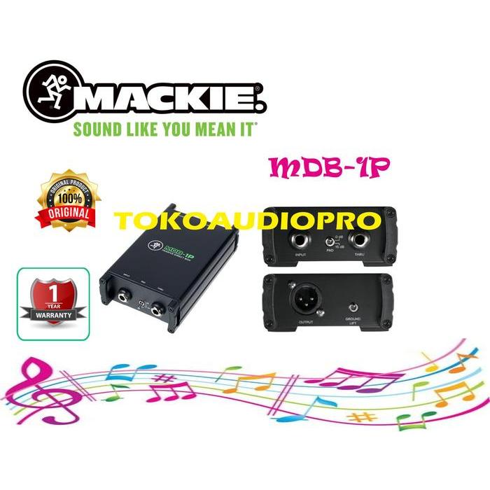 Direct Box Mackie Mdb1P 1-Channel Passive Direct Box Co