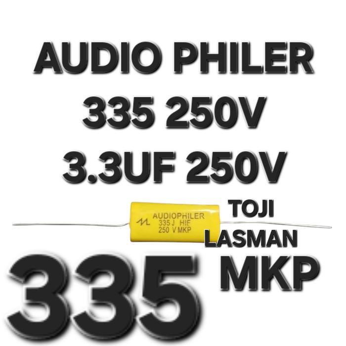 ( 335 250V Audio Philer ) Audiophiler 335 3.3Uf 3.3Mikro 3.3 Mf Mikro 250V 335 J Mkp 250 V Volt