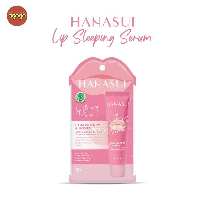 Hanasui Lip Sleeping Serum Original Bpom Halal Mui