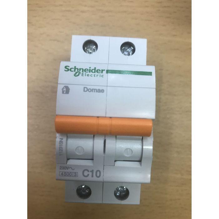 Mcb Schneider 2Phase 6A /Mcb 2P 6A / Mcb Schneider Domae 2P 6A