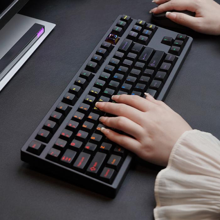 ZOOMTKL EE CUSTOM KEYBOARD KIT FULL ALUMINIUM CASE NANO-COATING 87 KEYS TKL MECHANICAL KEYBOARD