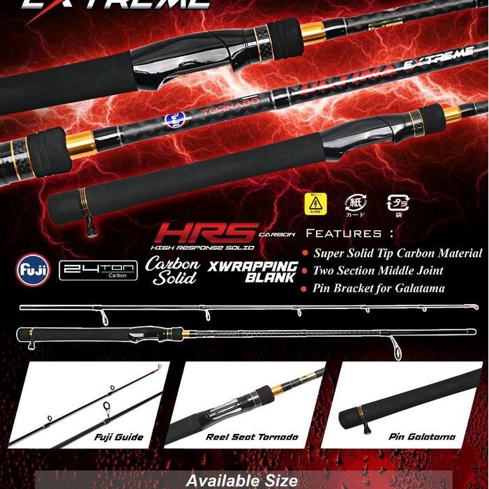 Joran Tornado Ultima Extreme 562/602 Solid Carbon Fuji Guide
