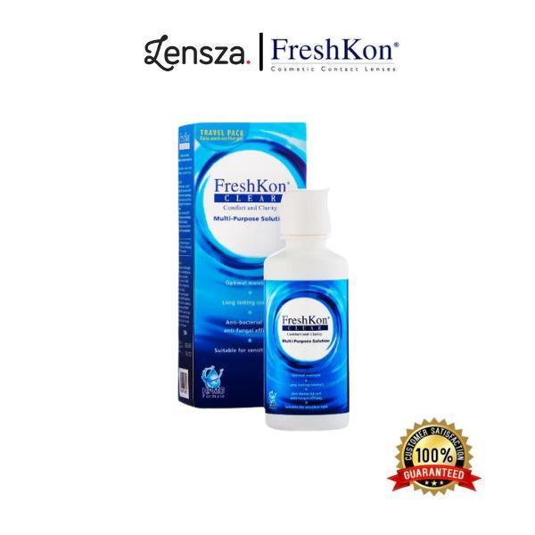 Lensza Cairan FreshKon Clear MPS 100ml / Pembersih Softlens Freshkon Multi Purpsose Solution 100ml