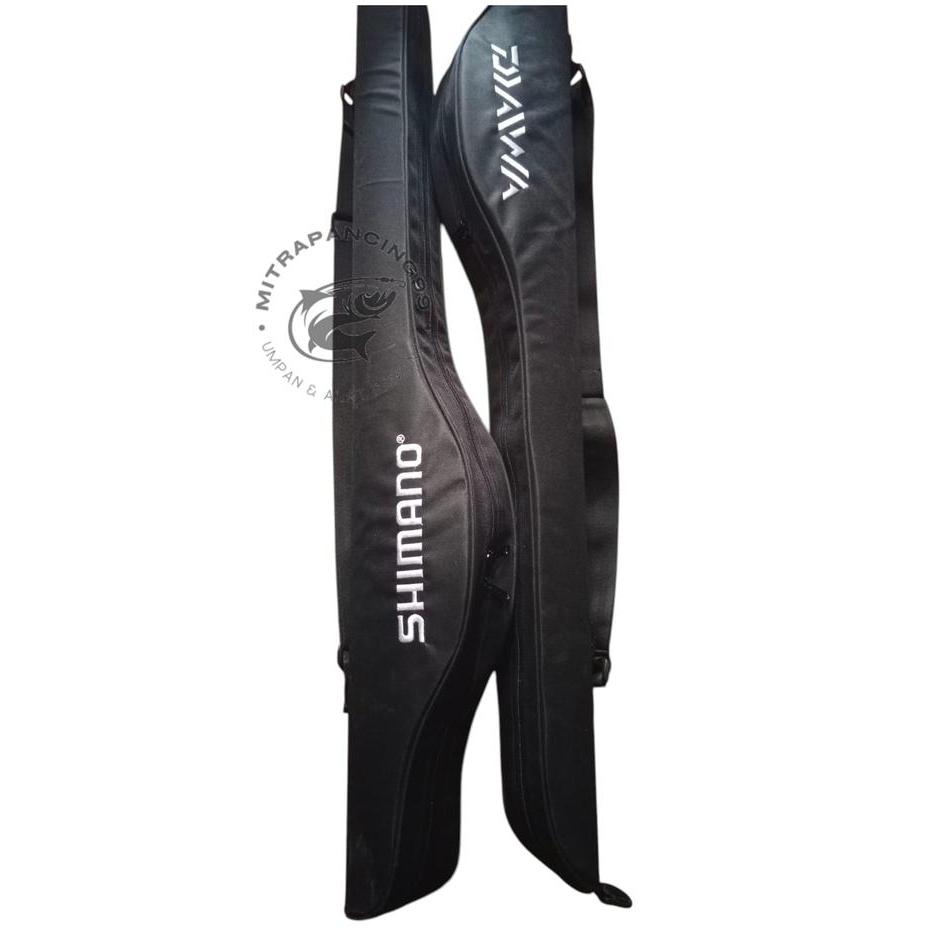 Tas Pancing Hard Case Rod Pack Double Shimano Daiwa - Tas Joran 100Cm Populer