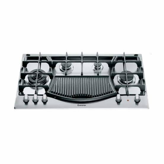 Ariston Kompor Tanam 90cm PH941MSTBGH 4 burners with Barbecue Grill