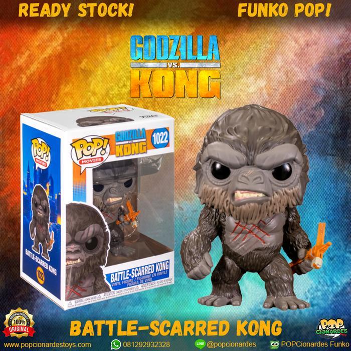 Funko POP Movies - Godzilla vs Kong - Battle Scared Kong #1022
