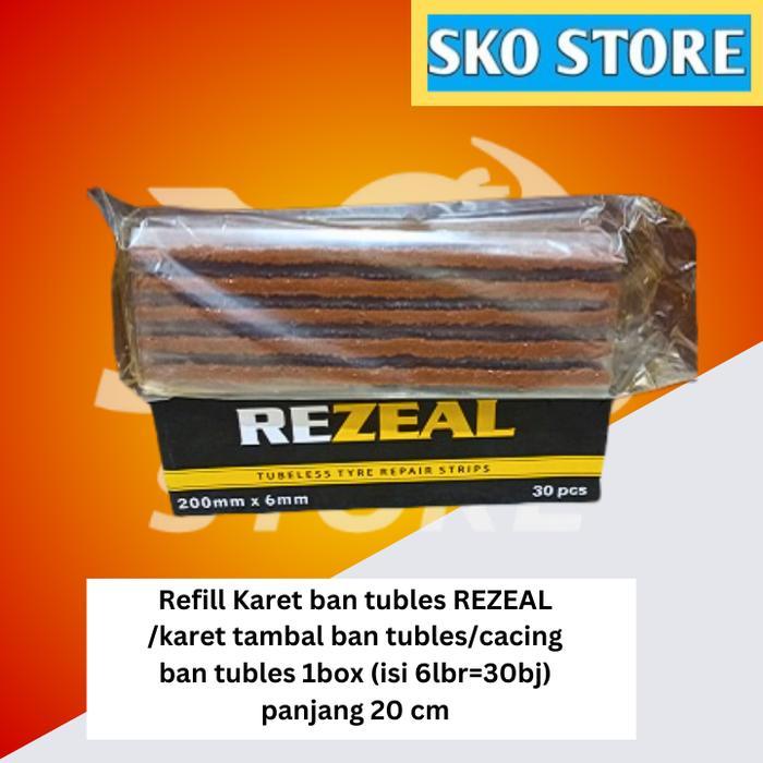Refill Karet ban tubles - karet tambal ban tubles - cacing ban tubles