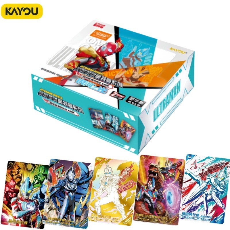 KAYOU Genuine Ultraman Super Universe Ultraman X Deluxe Edition Collection Card Anime Peripheral