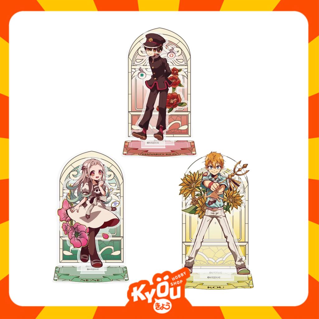Hanako-kun - Yashiro Nene - Minamoto Kou Character Acrylic Stand - Jibaku Shounen Hanako-kun (14cm)