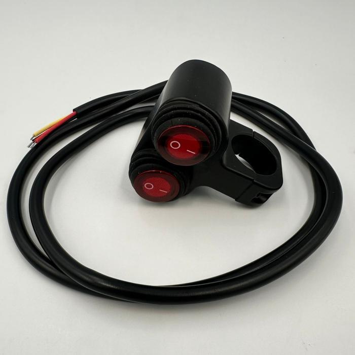 Saklar ON / OFF 2 Tombol Lampu Stang Motor