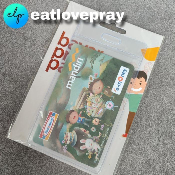 FREE ONGKIR KARTU ETOLL EMONEY ORIGINAL MANDIRI EDISI INDOMARET CARD/KARTU TOL BISA COD