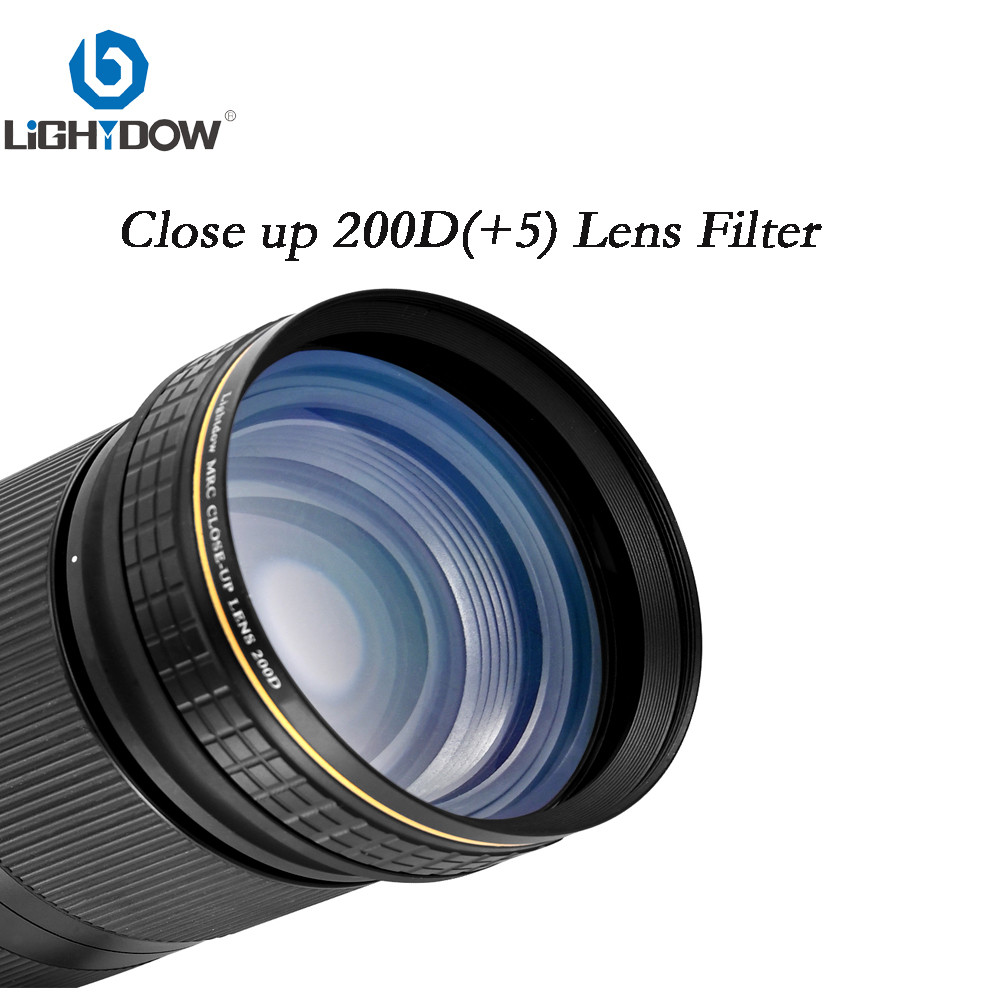 STOK TERBATAS  Lightdow Lens Filter Close up 200D(+5)  49mm 52mm 55mm 58mm 62mm 67mm 72mm 77mm 82mm 