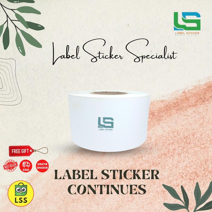 Label Barcode Thermal 100Mm X 150Meter Direct Thermal Polos 150 Meter