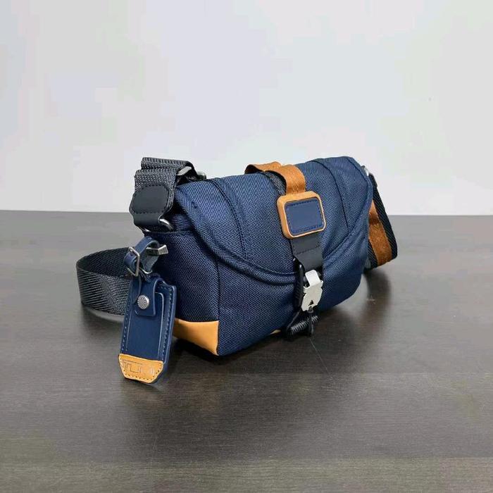 Tas Selempang Pria Flap Compass Crossbody Nylon Men Bag Co