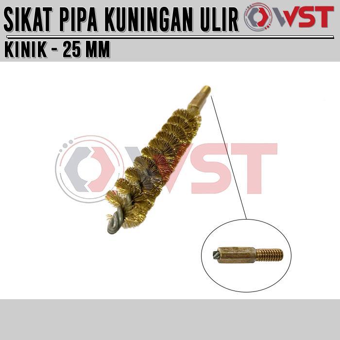 KINIK Sikat Pipa Kuningan 1" 25mm / Sikat Kawat Pipa / Tube Brush