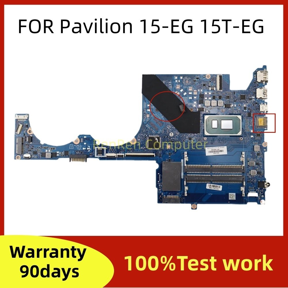 For HP Pavilion 15-EG 15T-EG TPN-Q245 Laptop Motherboard I3-1115G4 I5-1135G7 I7-1165G7 CPU