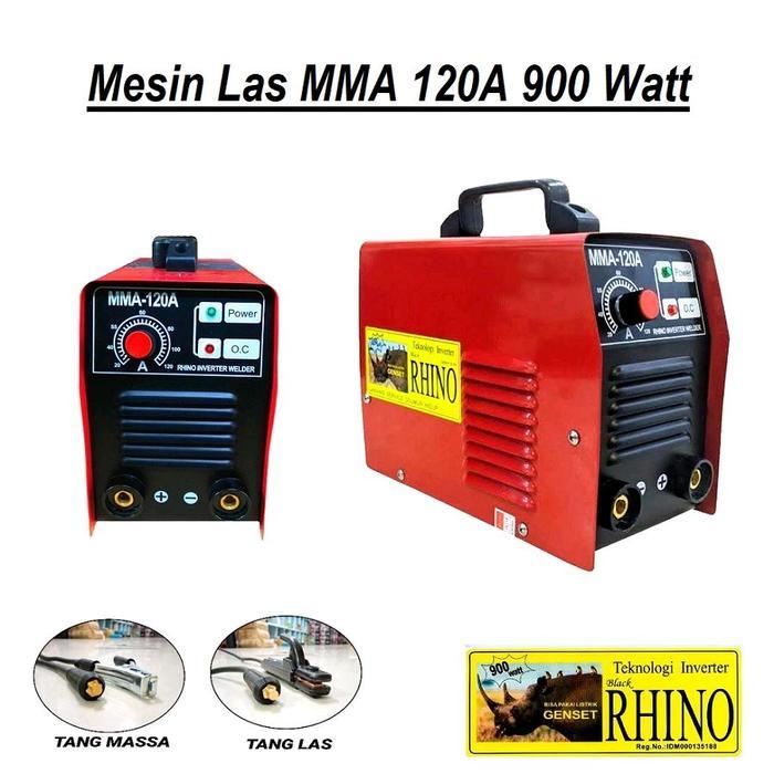 Rhino 120 Amp Merah Inverter Travolas 900 Watt