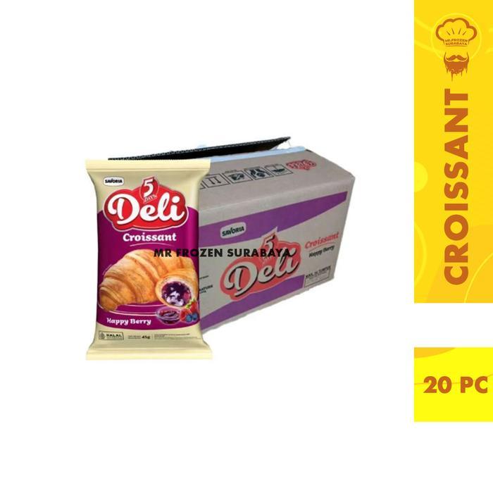 Savoria Croissant 5 Days Deli 1 Dus isi 20 pc