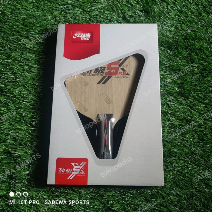 DHS PG 5X ALC kayu bet pingpong tenis meja ofensive ARYLATE CARBON