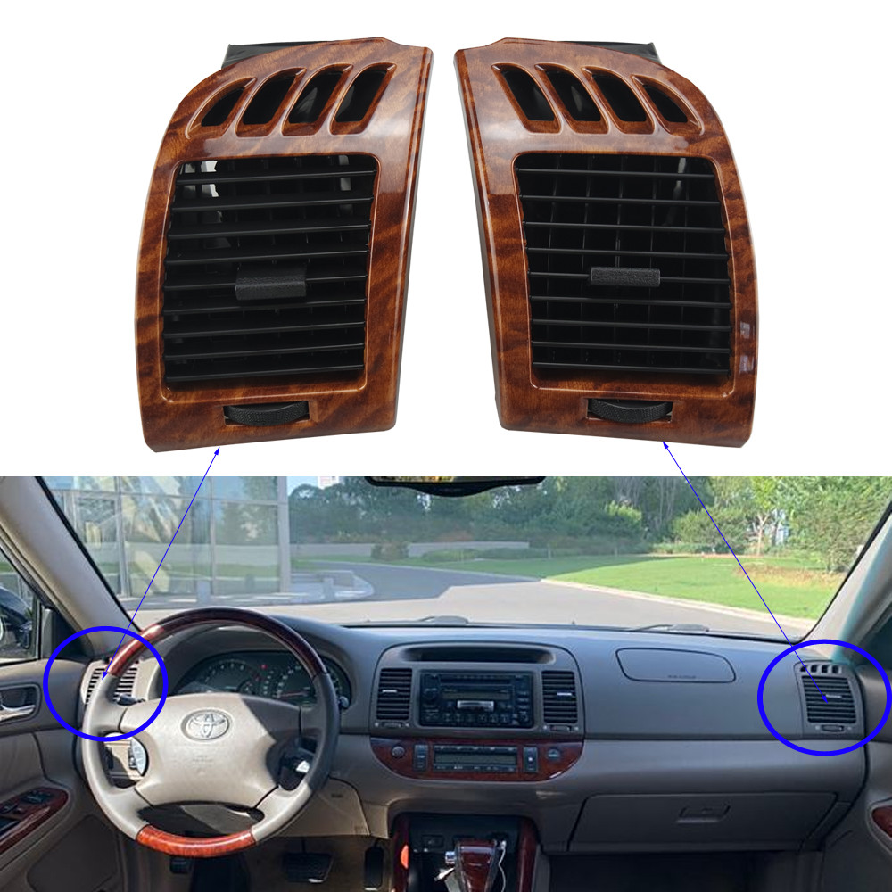 1Pair For Toyota Camry 2001-2006 Car Front Dash Air Conditioner Outlet Grille 55650-AA020