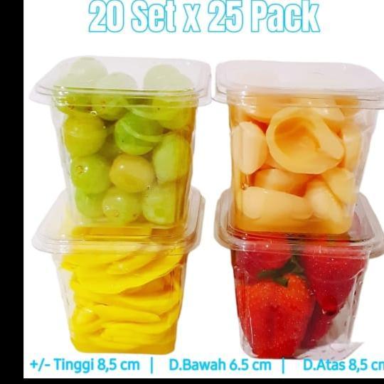 ASLI MIKA SQUARE 500ML MIKA KOTAK 500ML MIKA ASINAN 500ML READY STOCK